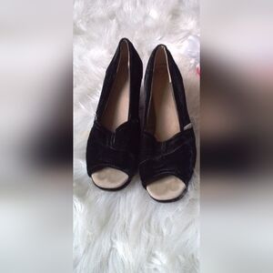 Toms Open-Toe Wedge Size 9